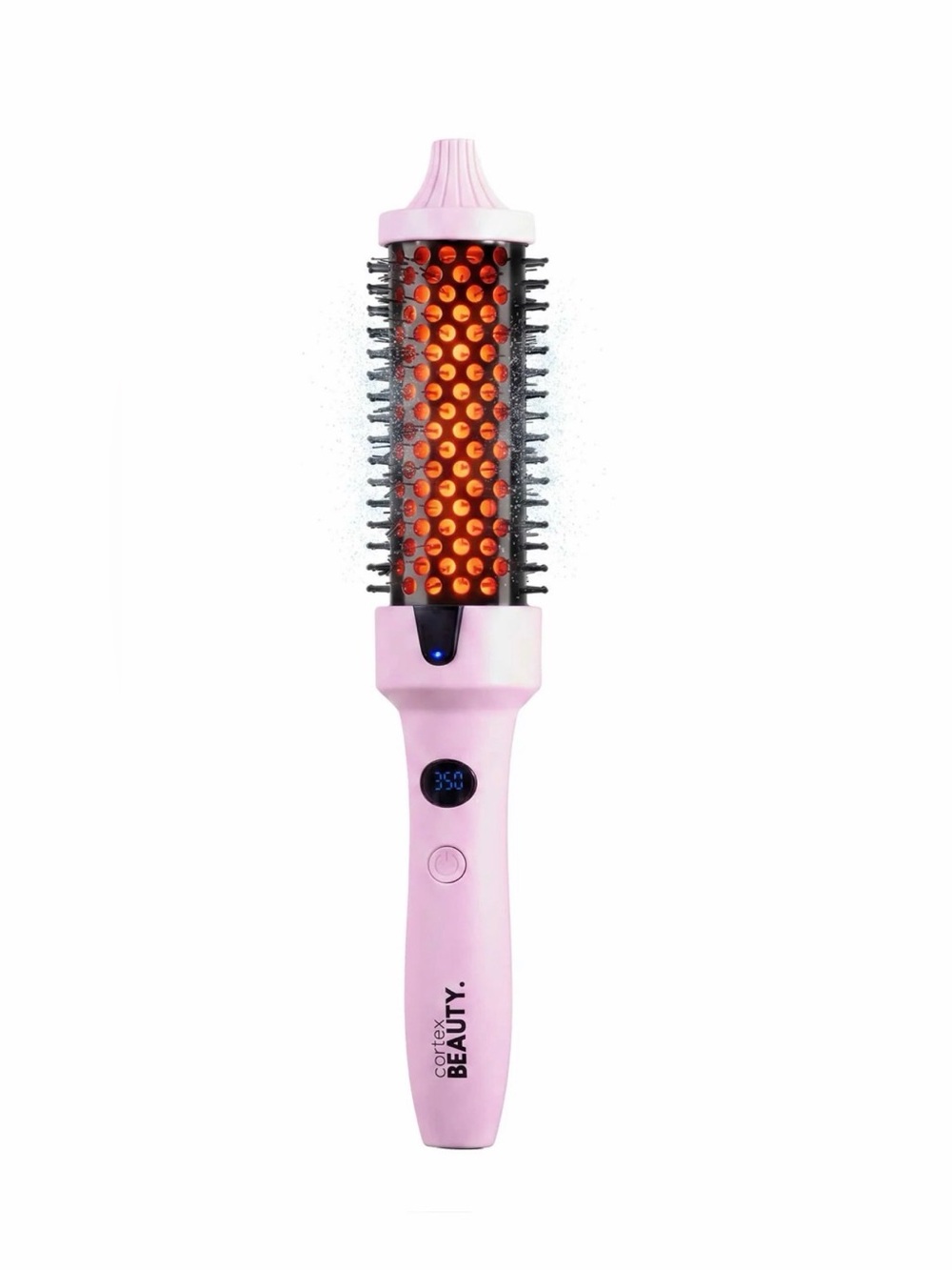 CORTEX BEAUTY 1.5" Digital Infrared & Ionic Thermal Styling Brush NEW IN BOX